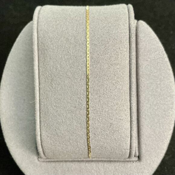 SOLID 10k Gucci Link Bracelet 7in-NEW-BSI-Last One - Picture 1 of 9